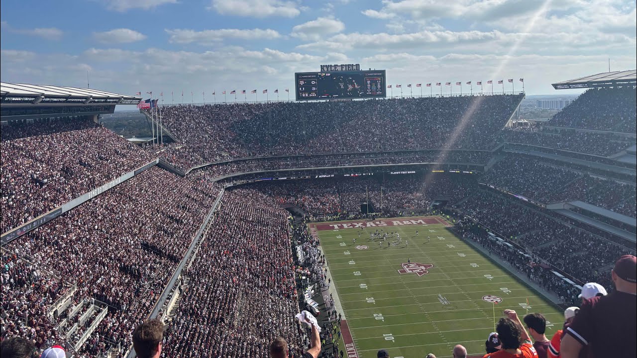 Miami Hurricanes vs Texas A&M college Football Playoff College Station Sights and sounds of the game
