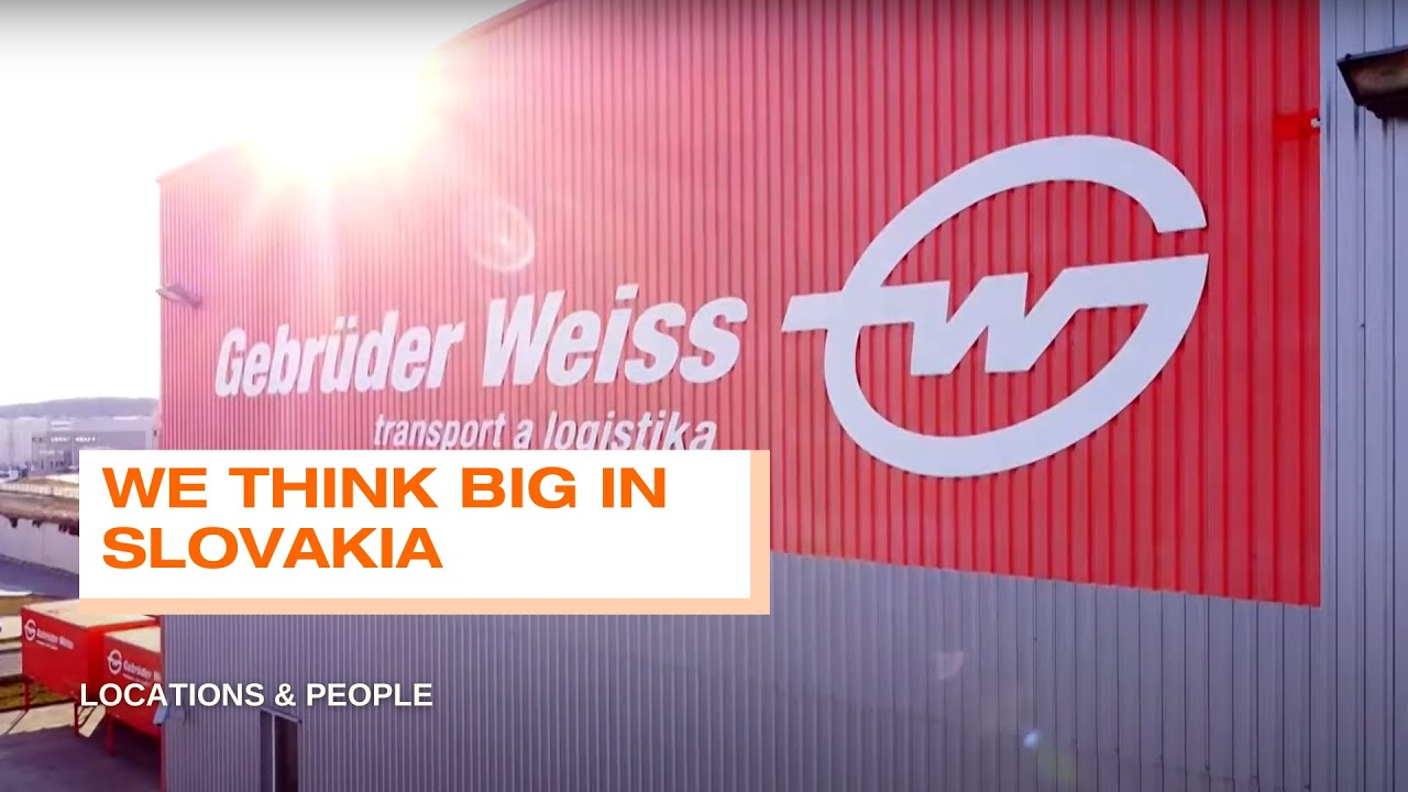 We think BIG.NEW Dimensions for Logistics at Gebr&uuml;der Weiss in Slovakia