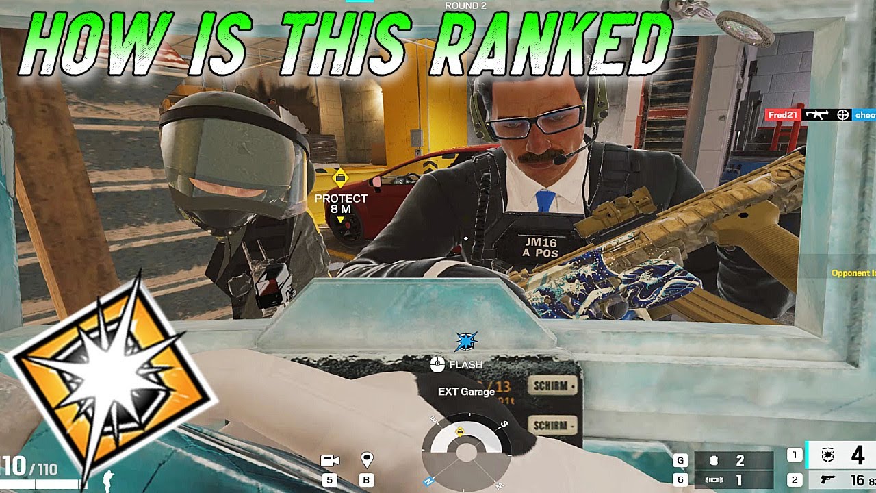 Two Of The DUMBEST 1v4's I've Ever Won - R6 Ranked