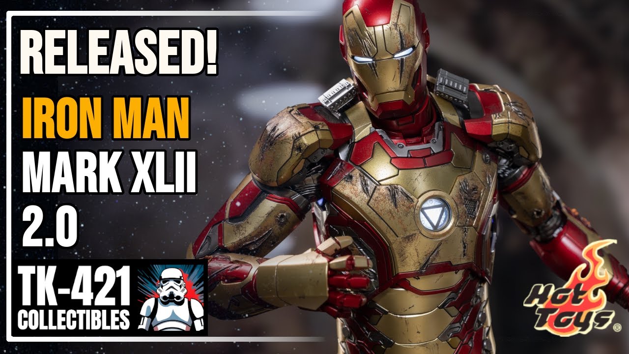 Выпущено! Hot Toys Iron Man Mark XLII (2.0) &mdash; реакция блогера на фотографии! #mark42
