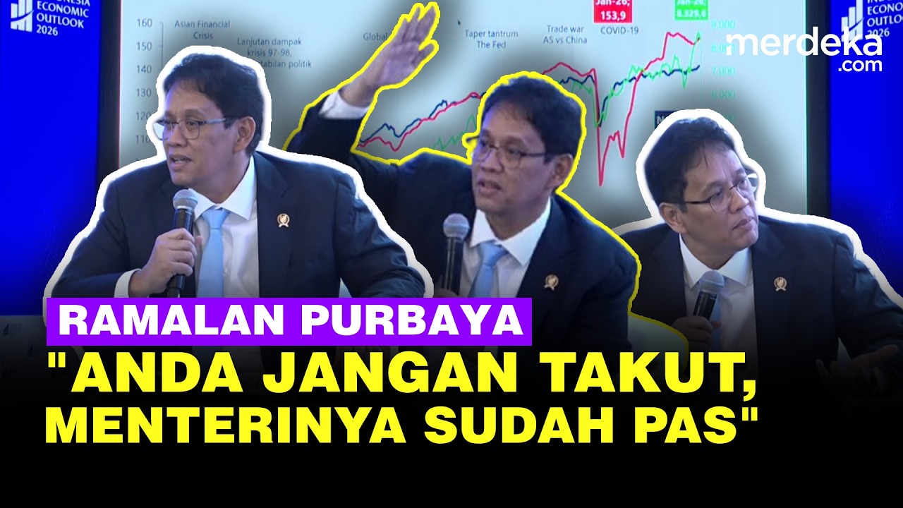 Ramalan Purbaya Ekonomi Ekspansi Hingga 2033, Seruangan Tertawa: Menterinya Pas Lah Ya Kira-Kira!