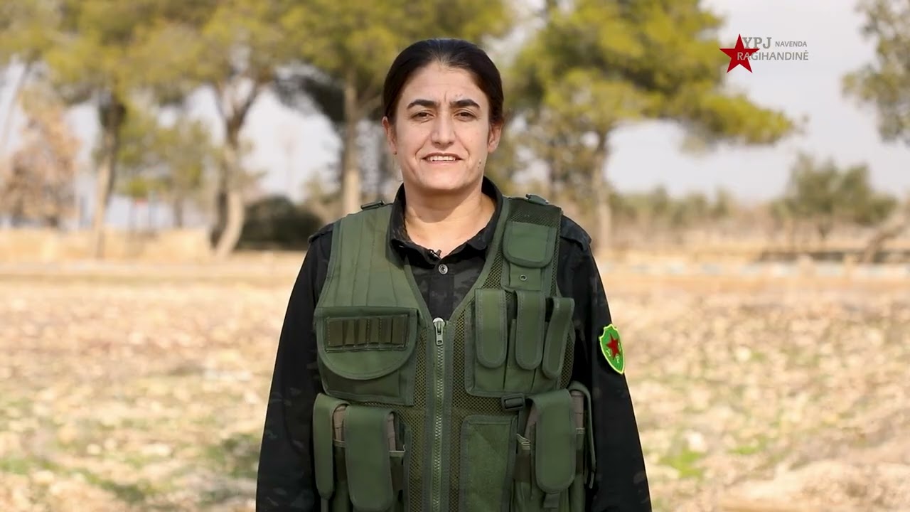 Ji Fermandara YPJê Rohilat Efrîn ji bo meşa Rojava peyam