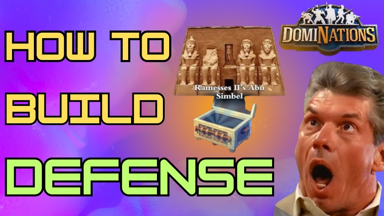 How to Build DEFENSE! - DomiNations