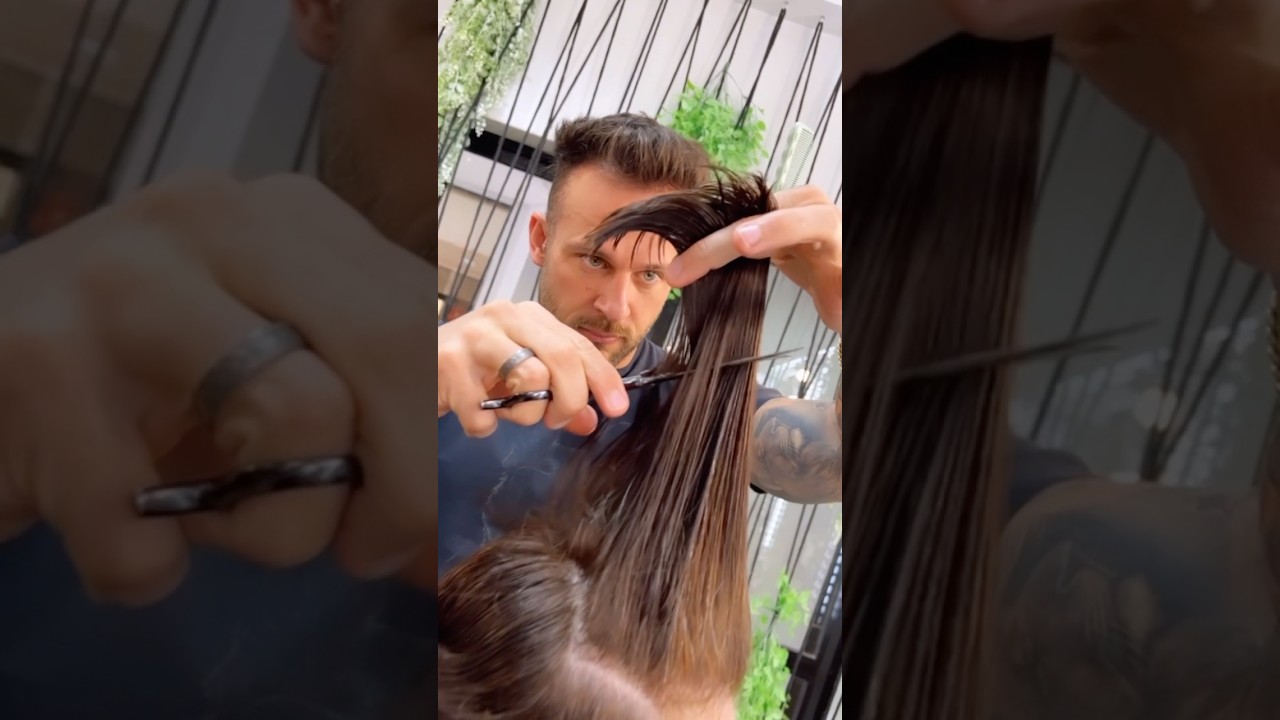 S&oacute; as pontinhas! 🫣✂️🤷🏼 #cortefeminino #hair #cabelo #visagismo
