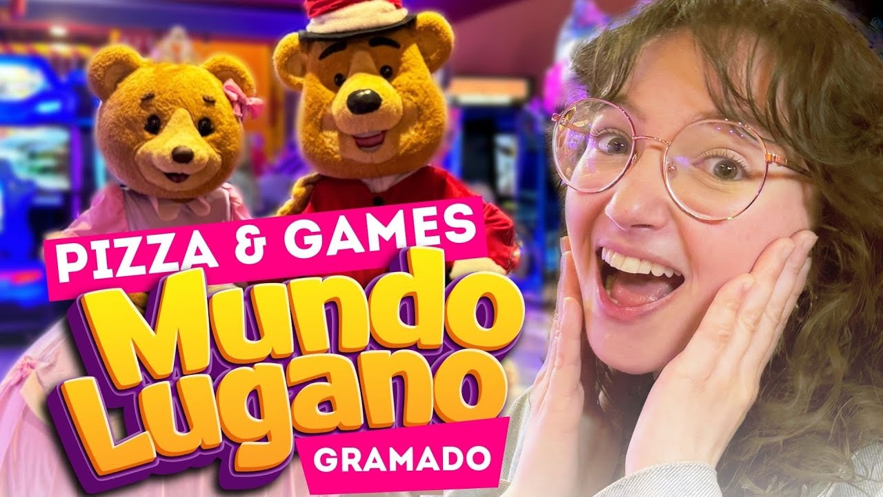 Mundo Lugano Gramado Vale a pena? Parque temático com Pizza, Hambúrguer, games e perfeito crianças