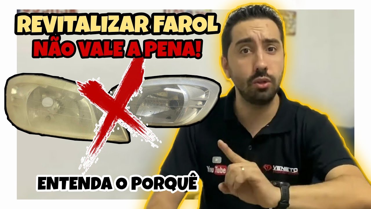 RESTAURAR FAROL AMARELADO NÃO VALE A PENA! | Celta abandonado