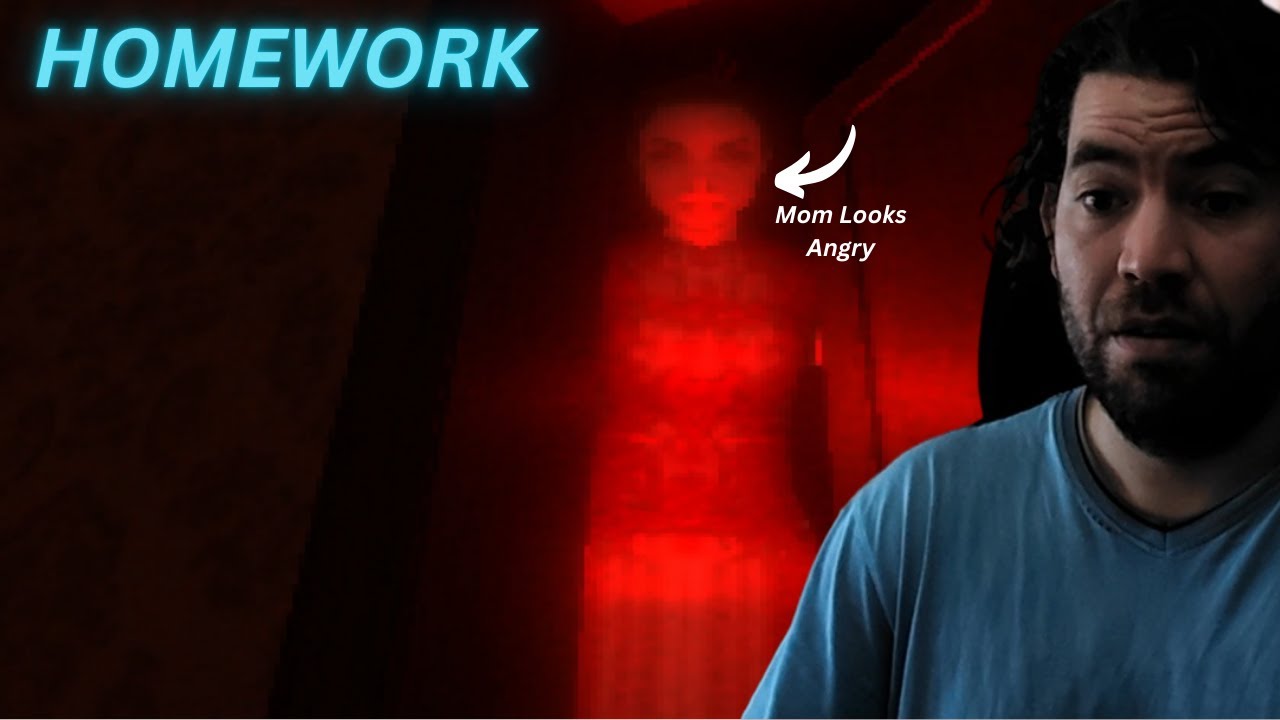 This Upset Me... A LOT! | Homework - Full Indie Horror Game | Both Endings