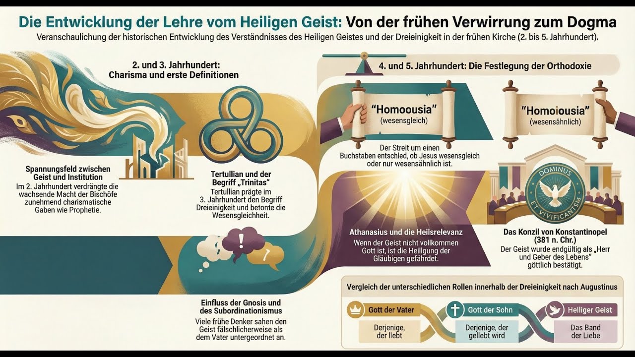 Wer ist der Heilige Geist? Der dramatische Kampf um die Dreieinigkeit in der frühen Kirche