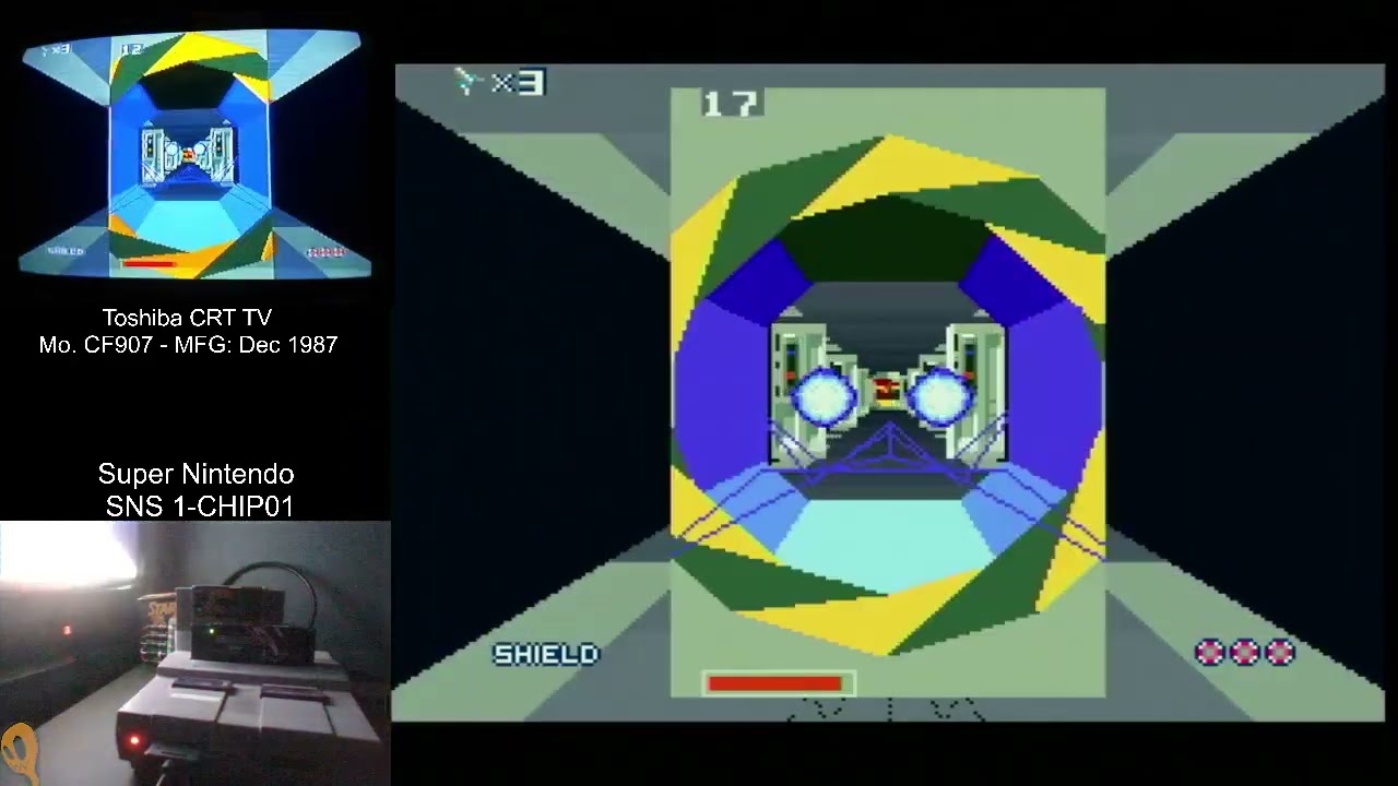 Starfox (60 FPS Alpha v0.15 [30 fps lock]) Route 1 [By kandowontu] - SNES Real Hardware 4:3 SD2SNES