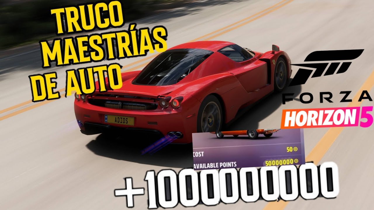 Dinero Infinito en Forza Horizon 5 y mapas de puntos !!!! 🤑🤑