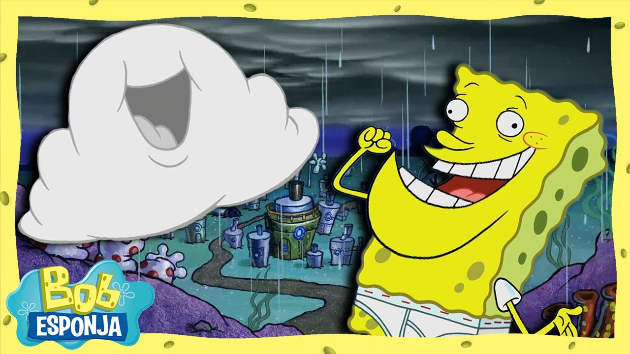La mejor nube que una esponja podría pedir | Bob Esponja en Español