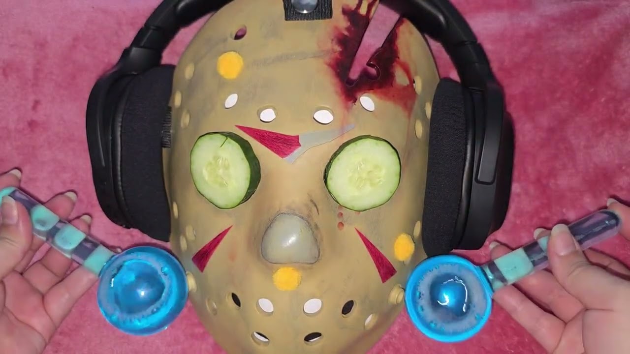 Skincare a Jason Voorhees para su cita hoy 14 de febrero 🪓💖 ASMR (No Talking)
