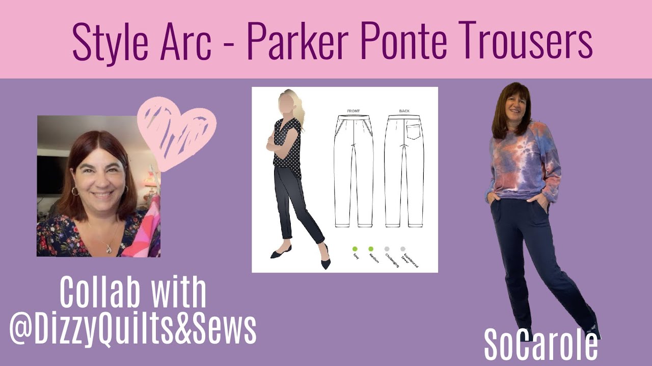 Style Arc - Parker Ponte Trousers - Collab with 