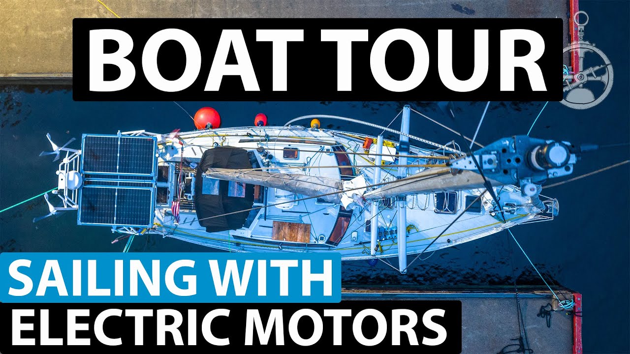 Gilbert Caroff Super Disko Steel Expedition sailboat with electric motors!  Report 20