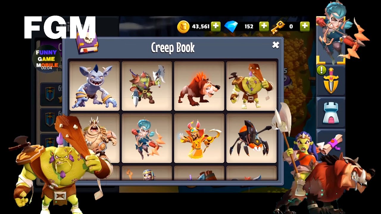 FGM - Castle Creeps TD: Creep Book