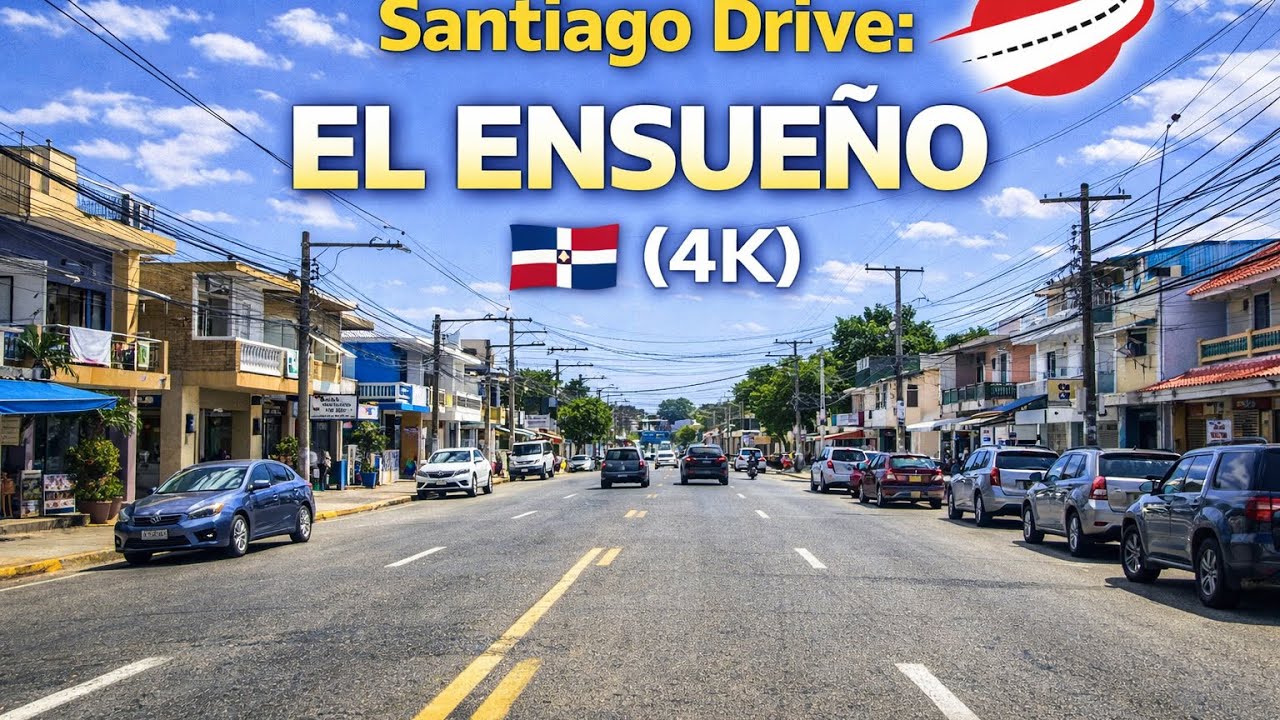 Driving Downtown - El Ensueño - Santiago - Dominican Republic