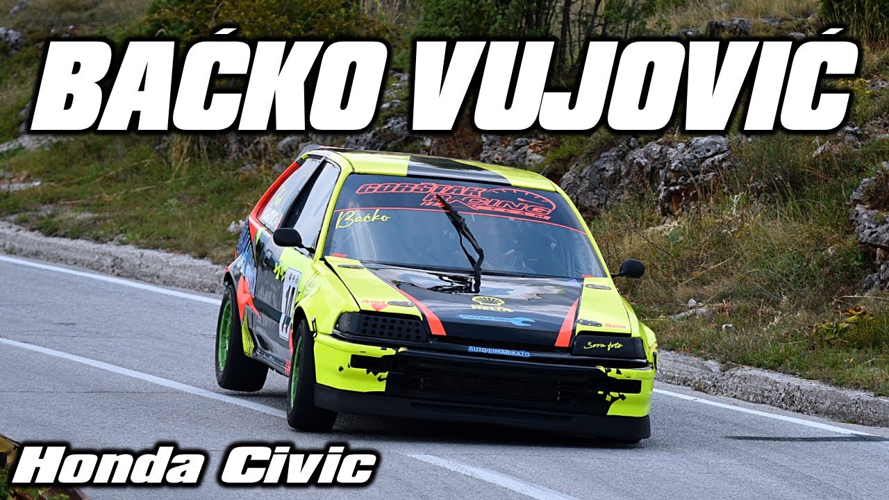 Backo Vujovic - Brdska trka Pljevlja 2025 - Honda Civic 1.4 E1