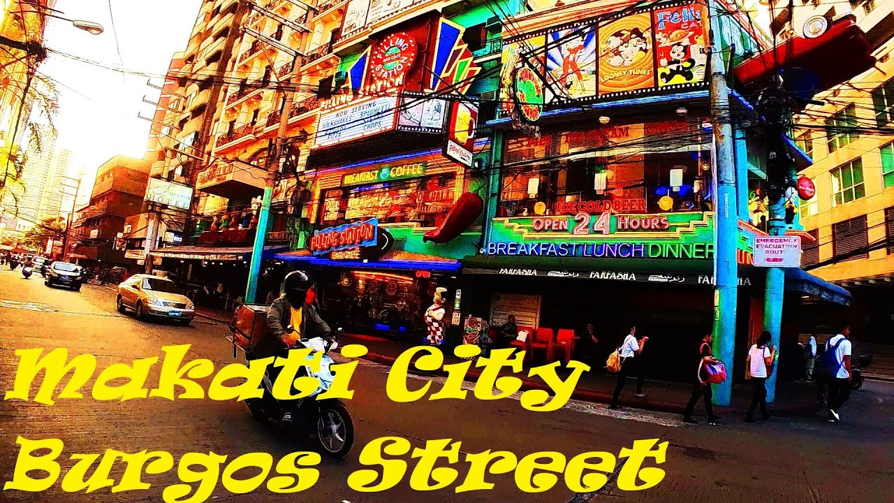 Burgos - Makati - Manila - Filipinler | Burgos Street - Makati city - Metro Manila Philippines