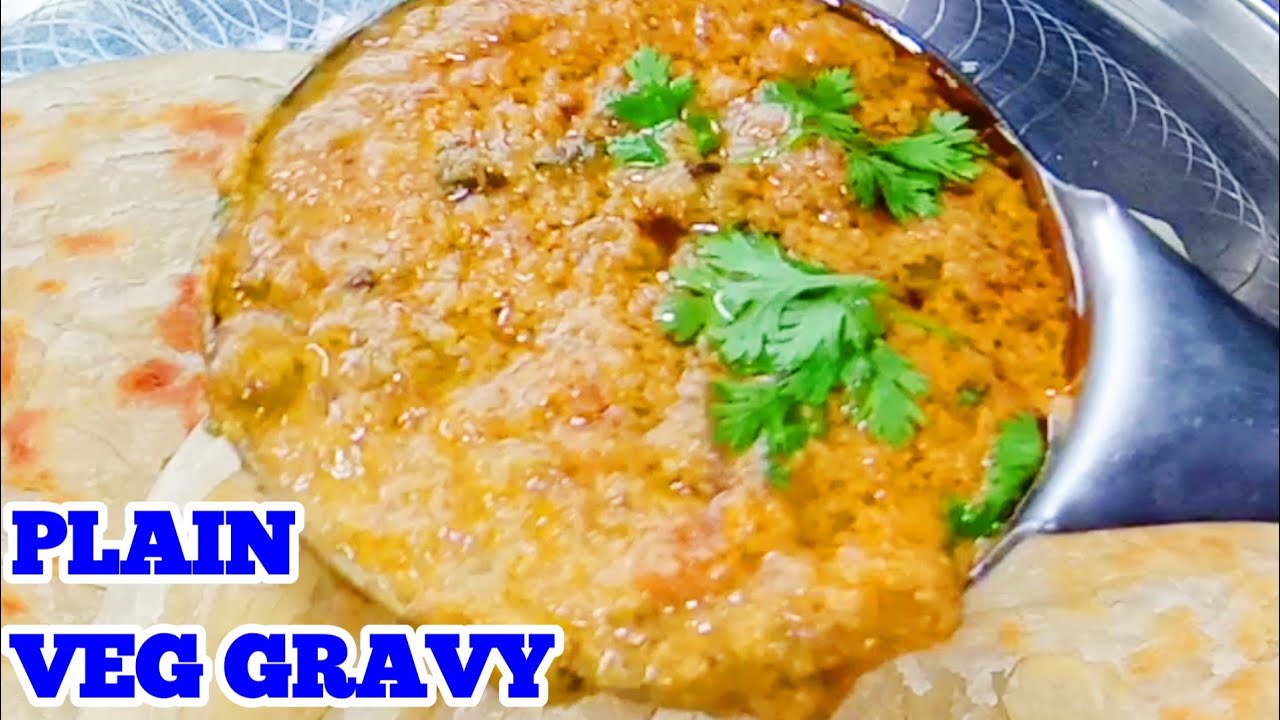 BIRYANI GRAVY - PAROTTA GRAVY - PAROTTA SALNA - PLAIN SALNA - SALNA - CHAPATHI SIDE DISH