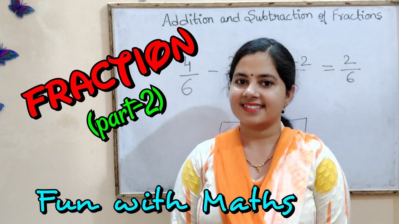 Addition & Subtraction of fraction / Class 3rd Basic Education UP Board