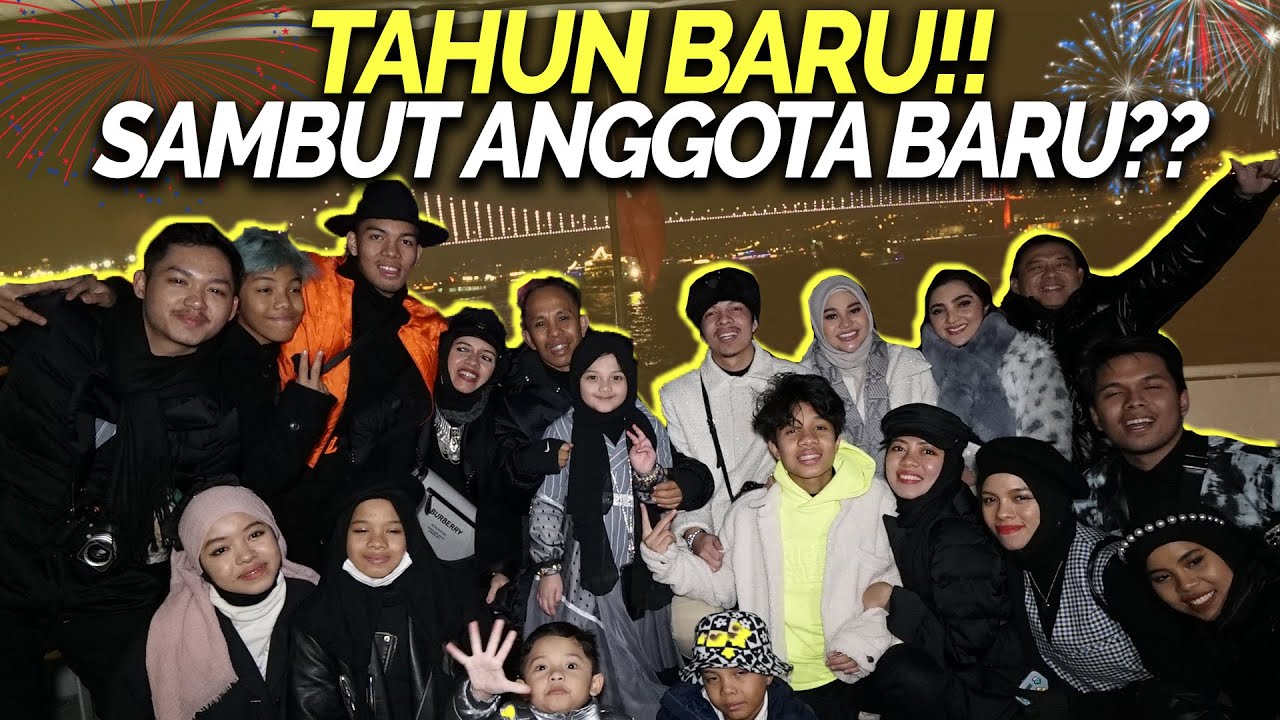 RAYAIN TAHUN BARU 2022 NAIK CRUISE DI SELAT BOSPORUS!! AKAN ADA ANGGOTA KELUARGA BARU??