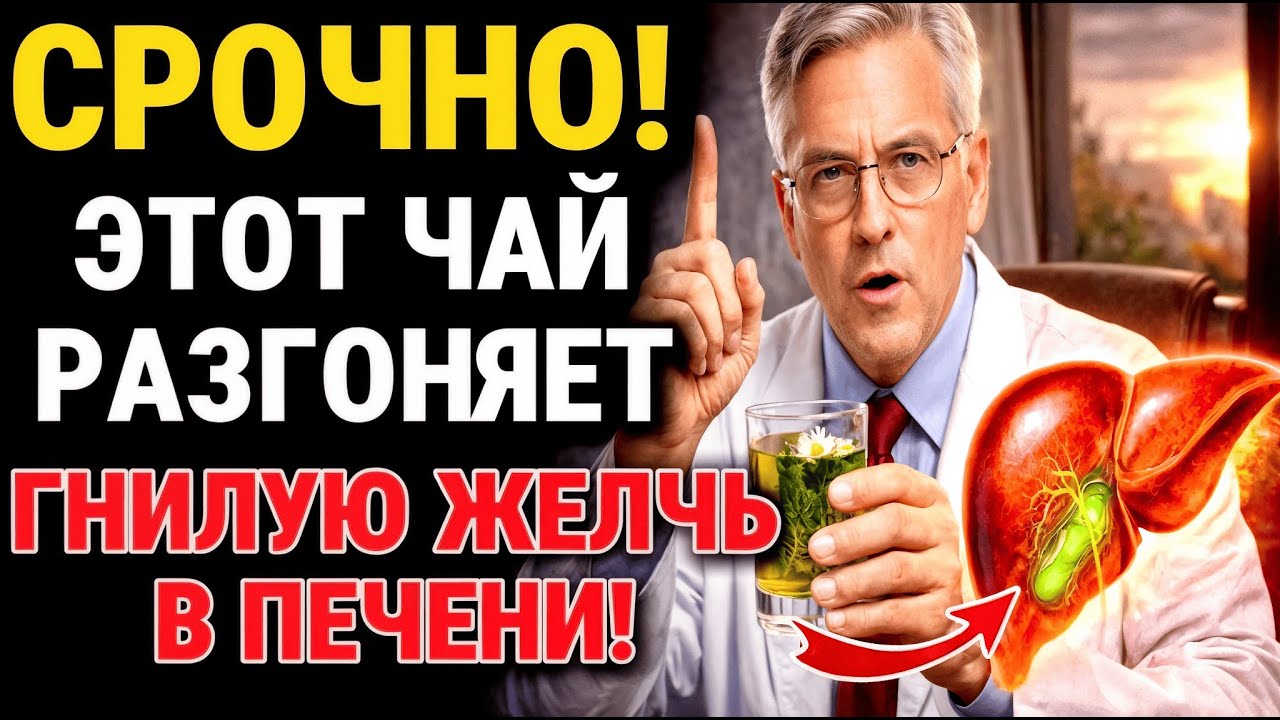 ЖЕЛЧЬ ЗАСТАИВАЕТСЯ: ВОТ ГЛАВНЫЙ СКРЫТЫЙ ИСТОЧНИК САХАРА, ДАВЛЕНИЯ и ХОЛОДА В НОГАХ