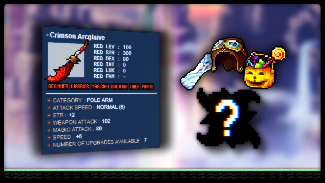 A Few Interesting & Obscure Items from Old MapleStory