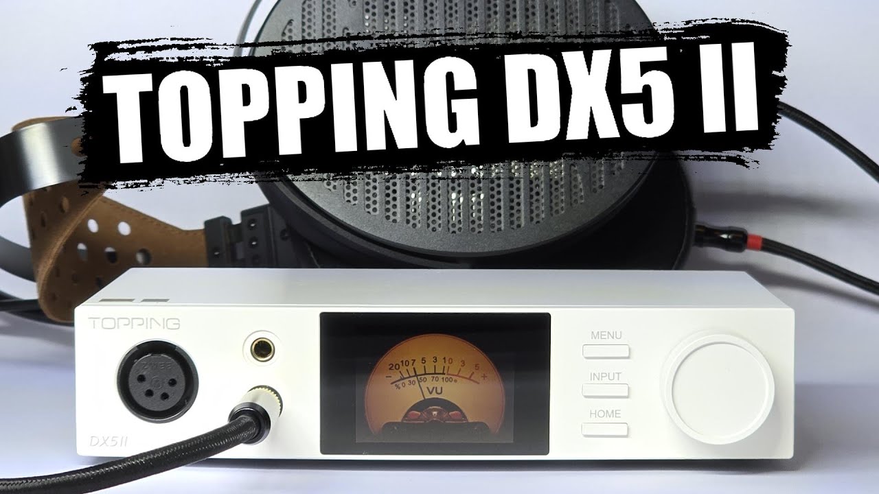 TOPPING DX5 II   Брутальный, мягкий, белый  - Твой цап усилитель для наушников  -  7 ватт мощности!