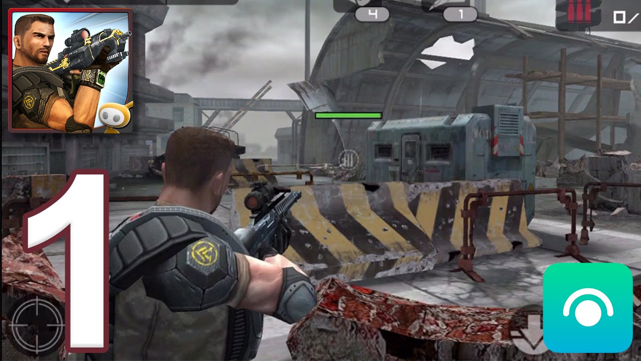 Frontline Commando - Gameplay Walkthrough Part 1 (iOS)