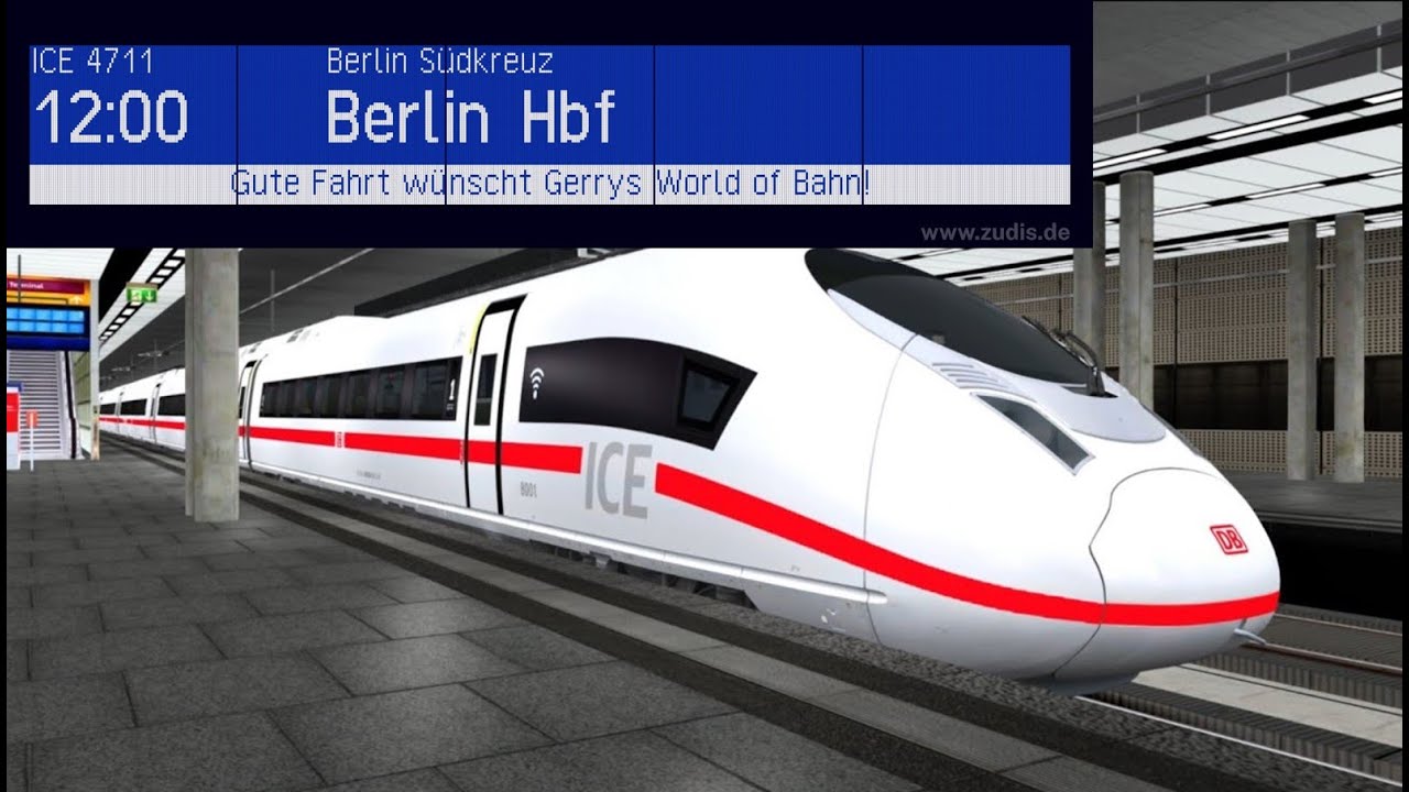 Flughafen BER - Berlin Hbf | TS Classic | Add-on Berlin - Lu Wittenberg | ICE 3neo BR 408 (Repaint)