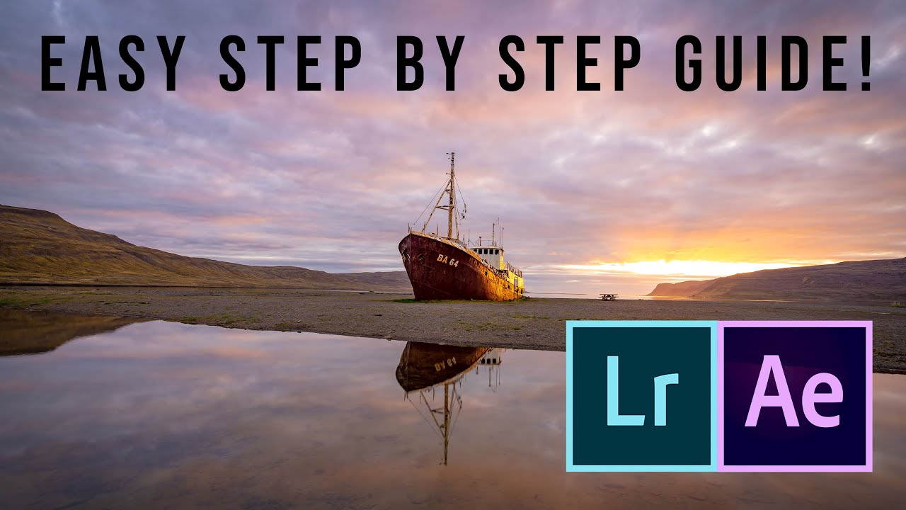 HOW TO EDIT A TIMELAPSE- From Raw Images To Finished Video Timelapse