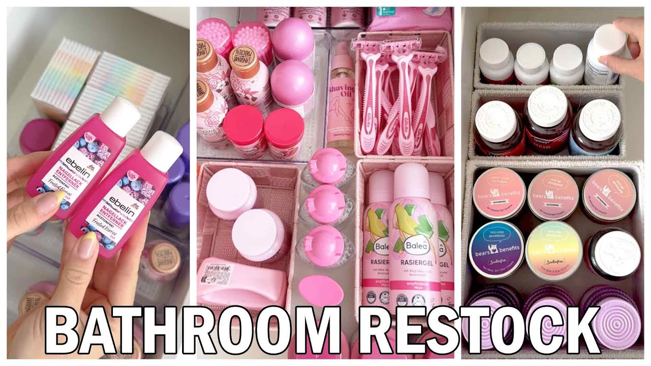 Restocking Guest Bathroom ✨ Most Satisfying Restocking Compilation