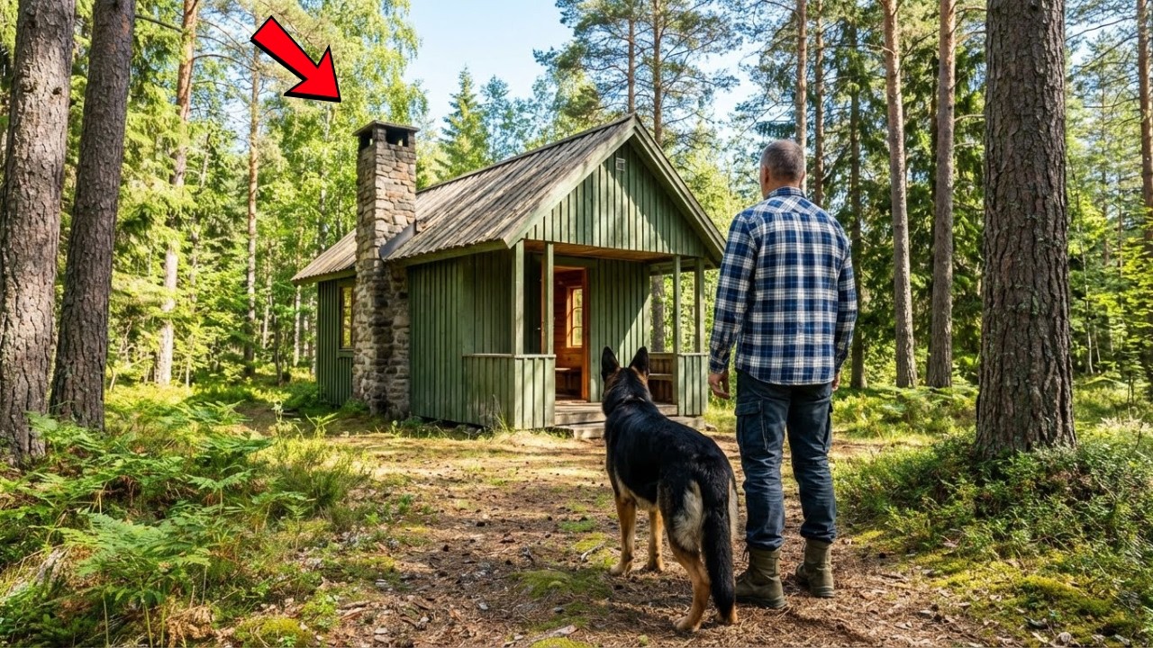 They Laughed at the Veteran Who Inherited Only a Tiny Cabin — Until His Dog Opened the Door