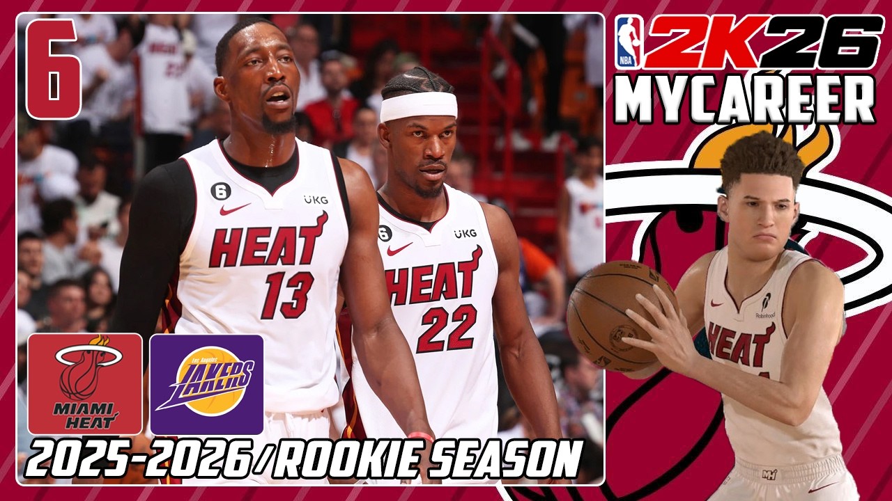 Miami Heat @ Los Angeles Lakers - NBA 2k26 MyCareer Mode Part 6 (2/21/2026)