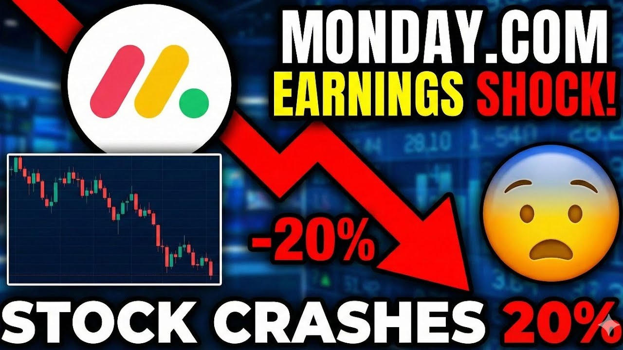 Monday.com: Объяснение 20%-ного падения. Стоит ли покупать сейчас? Анализ акций MNDY.