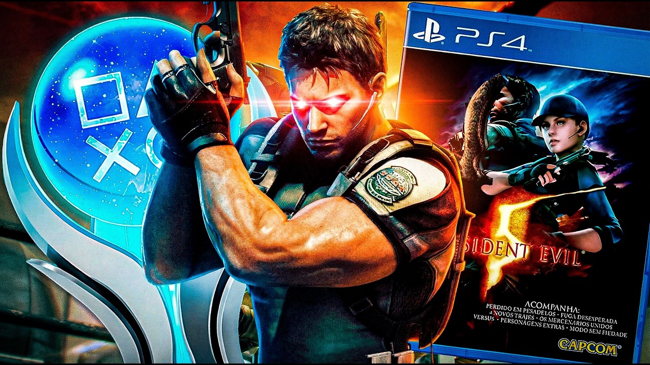 EU FIZ 100% DE RESIDENT EVIL 5 E FOI MASSANTE!!!! - @GPiason