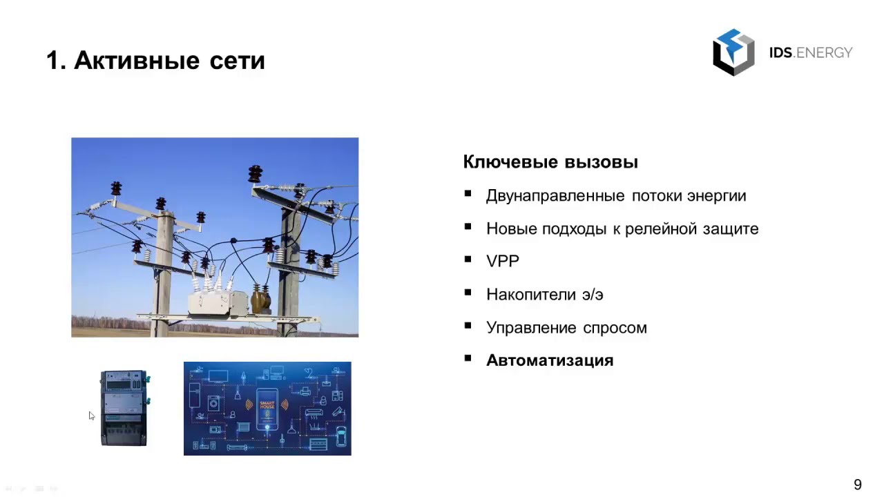 Распределение электроэнергии: технологические и бизнес-тренды. Лекция в Energy Club | Polytech