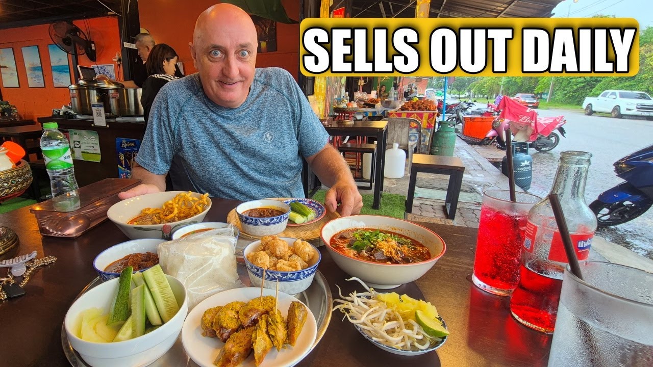 He Sells Out EVERY DAY! Authentic Northern Thai Food in Phuket Review