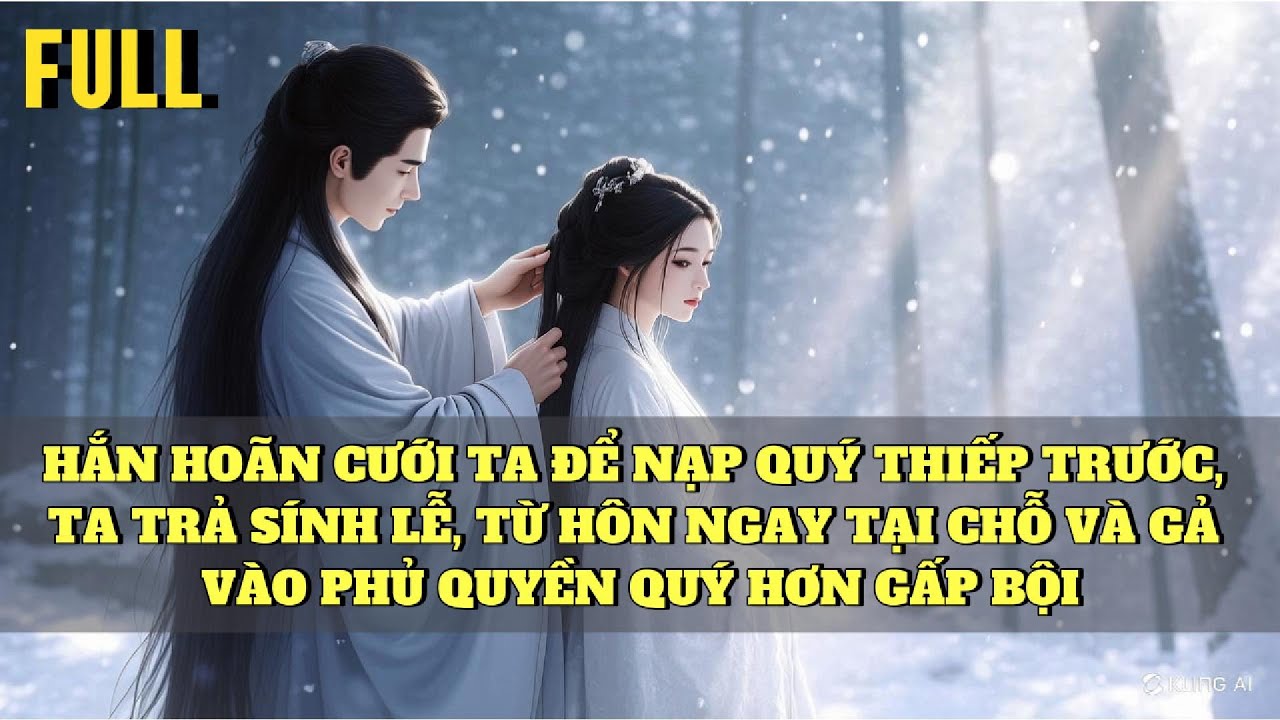 [FULL] HẮN HOÃN CƯỚI TA ĐỂ NẠP QUÝ THIẾP TRƯỚC, TA TRẢ SÍNH LỄ, TỪ HÔN NGAY TẠI CHỖ VÀ GẢ VÀO ...
