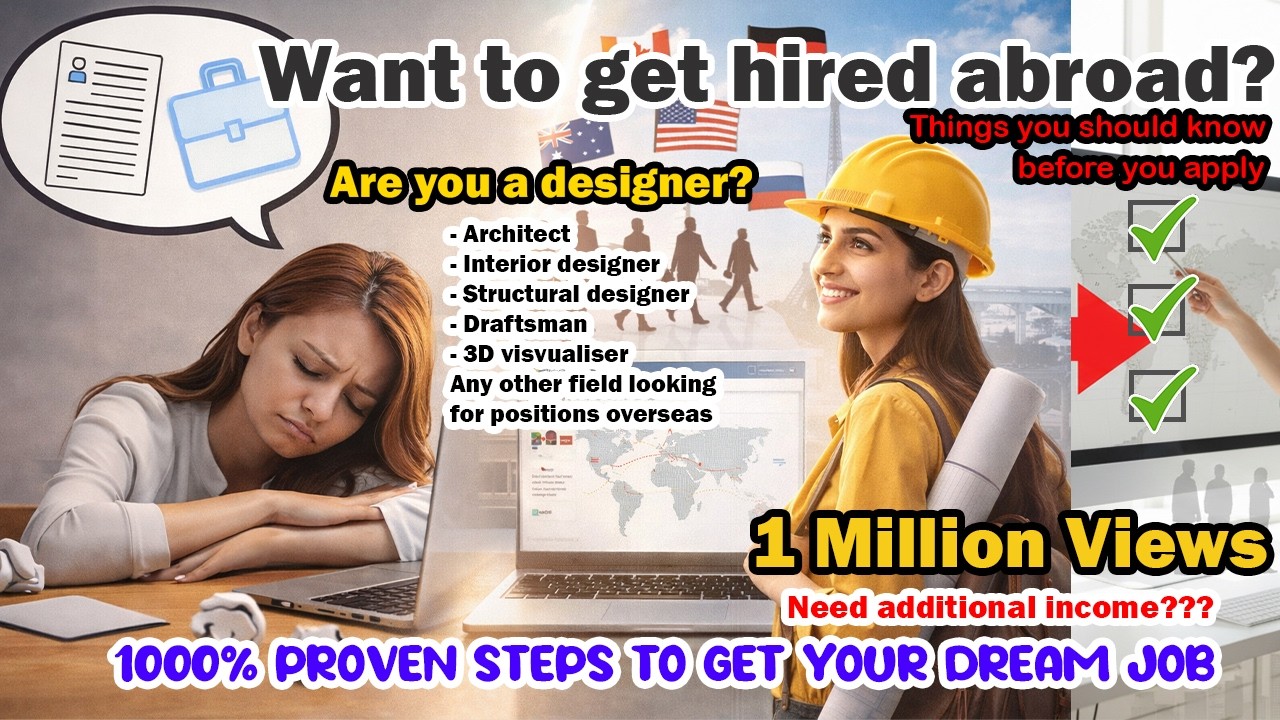 How to get hired abroad as a professional? Jobs overseas you can easily get! Real 1000% Proven tips