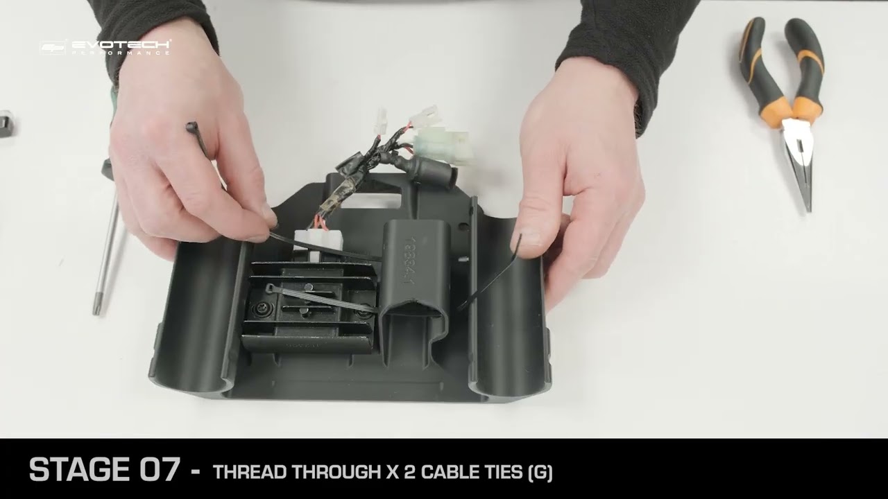 Fitting Guide Evotech Number Board – Beta EVO