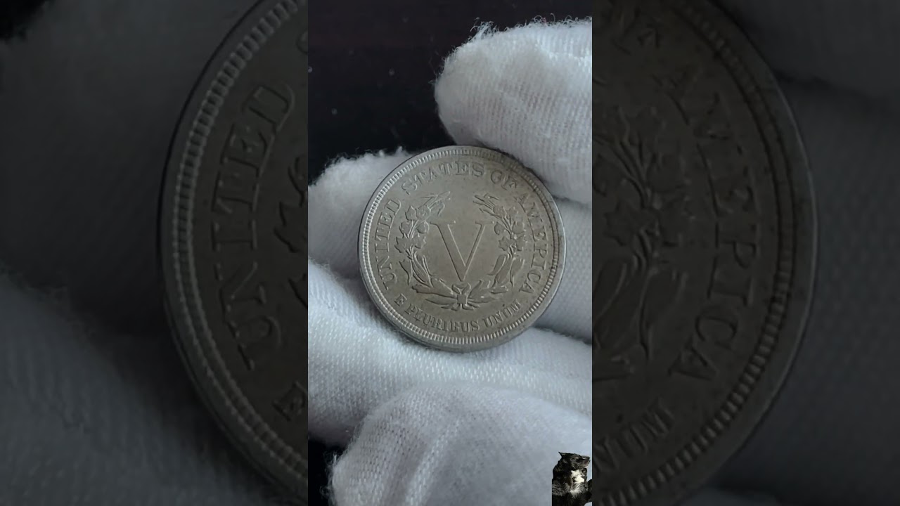 World Coin: Liberty Nickel 1883, without cents, USA