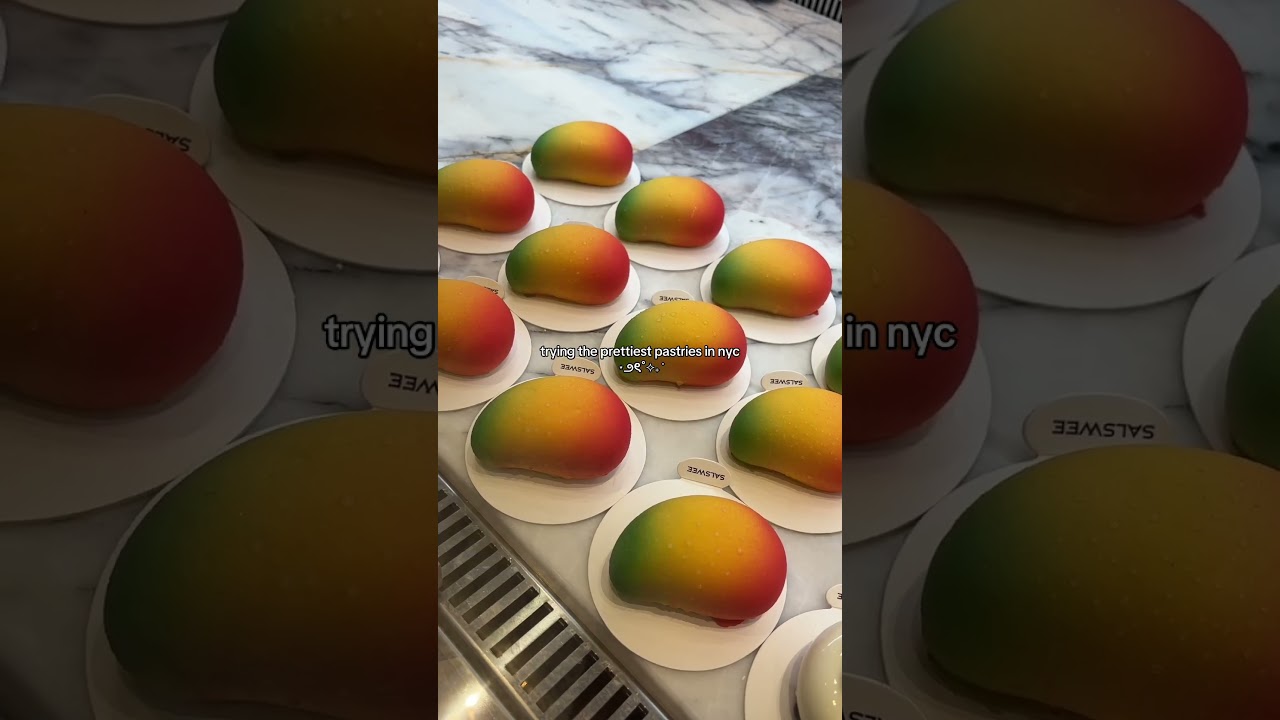 Prăjituri cu fructe super drăguțe cu umplutură proaspătă &icirc;n New York #salswee