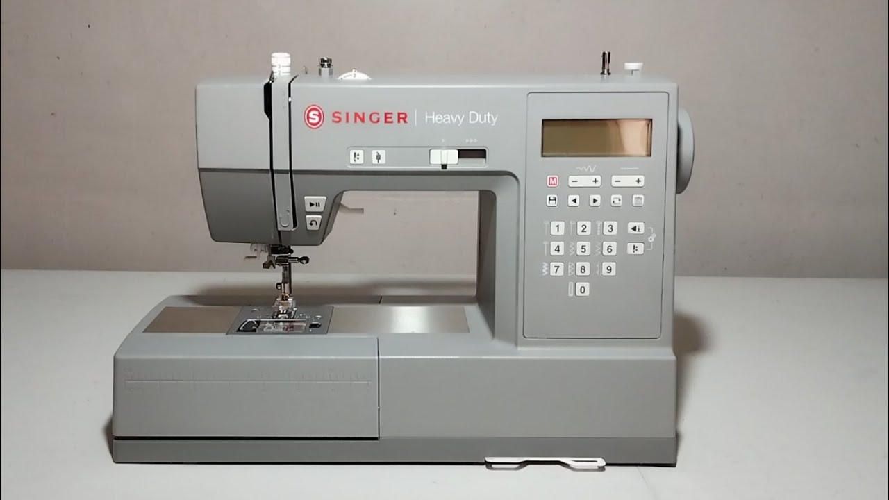 SINGER 6700c / 6705c RESEÑA COMPLETA