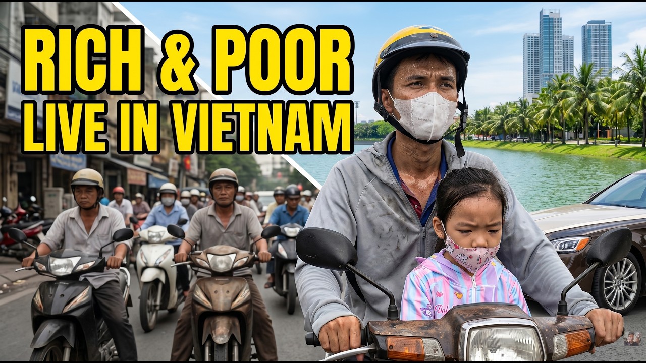 How Differently the Rich and Poor Live in Vietnam | Low-Income Life in Vietnam