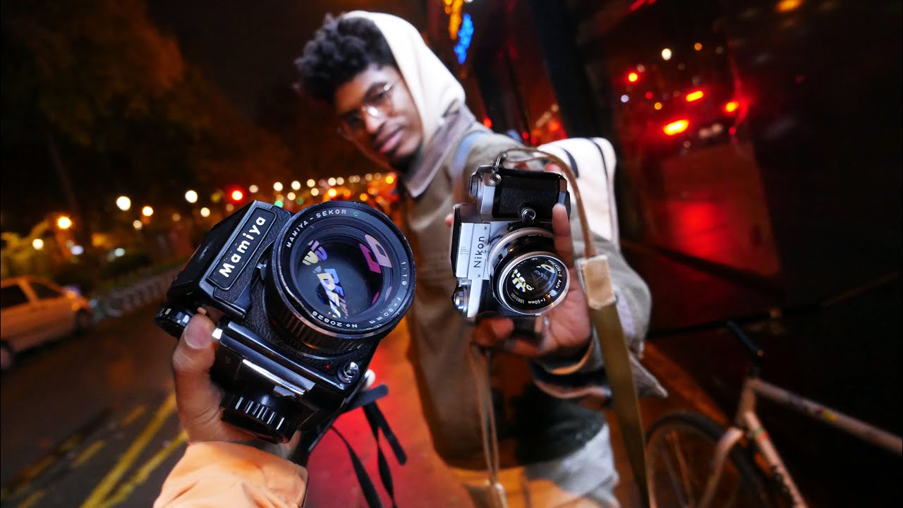J'ÉCHANGE MON MAMIYA M645 AVEC SON NIKON F ! ÉCHANGE ARGENTIQUE feat. @nthnyrchlt