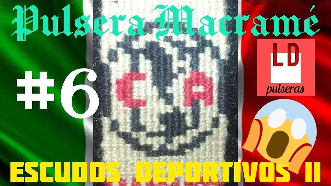 🇮🇹Pulsera⚽️ Macramé🇮🇹‼️ con ESCUDOS🎖 DEPORTIVOS II💥💥