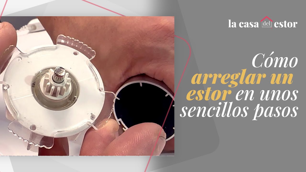 &iquest;C&oacute;mo arreglar un estor enrollable?