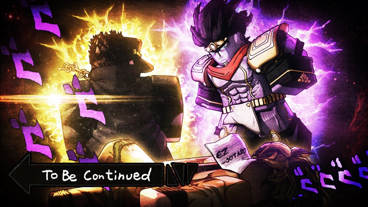 (INFINITE COMBOS) Roblox Jotaro In A Nutshell