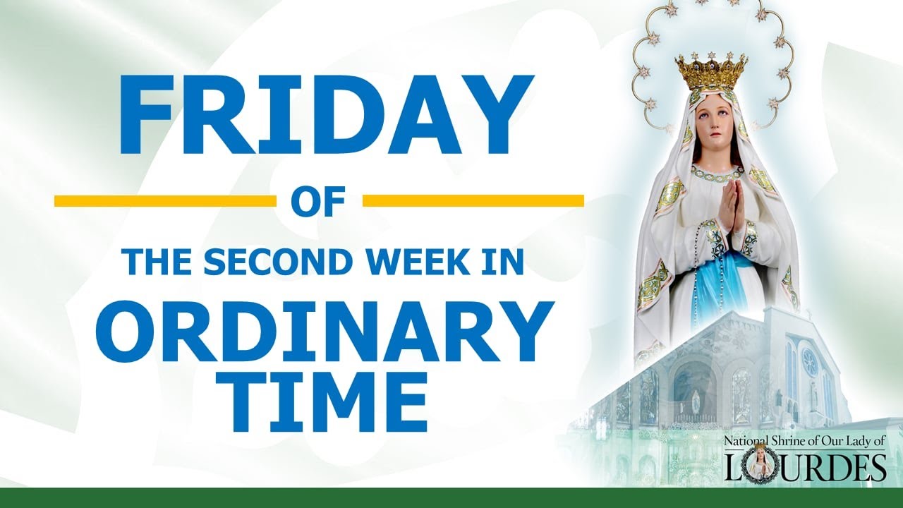 Farewell Rites to San Pedro Baustista; Vespers & 6:00 PM Mass on Friday of the 2nd Week in Ord Time.